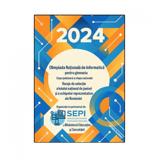 ONI Gimnaziu, Etapa judeteana si etapa nationala - Baraj Juniori 2024